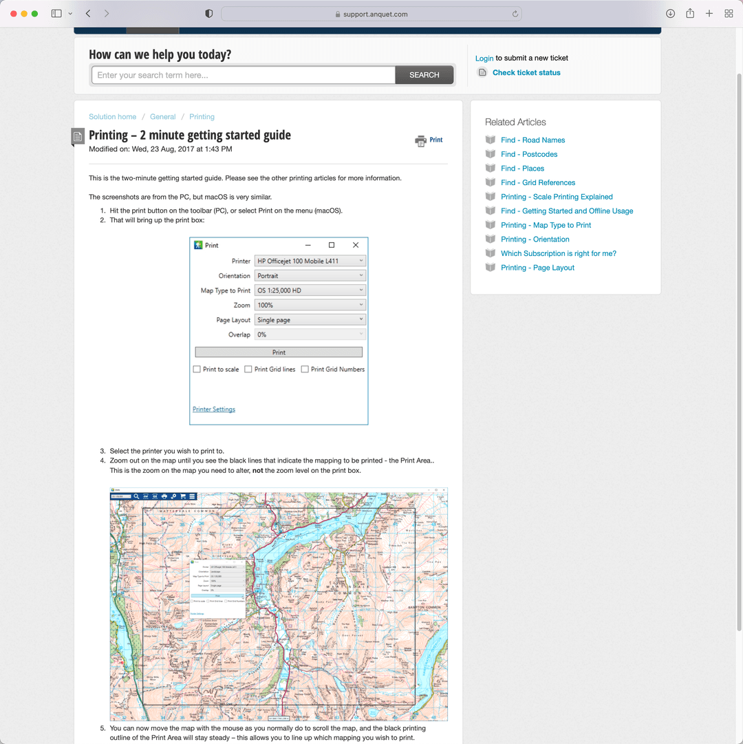 Outdoor Map Navigator